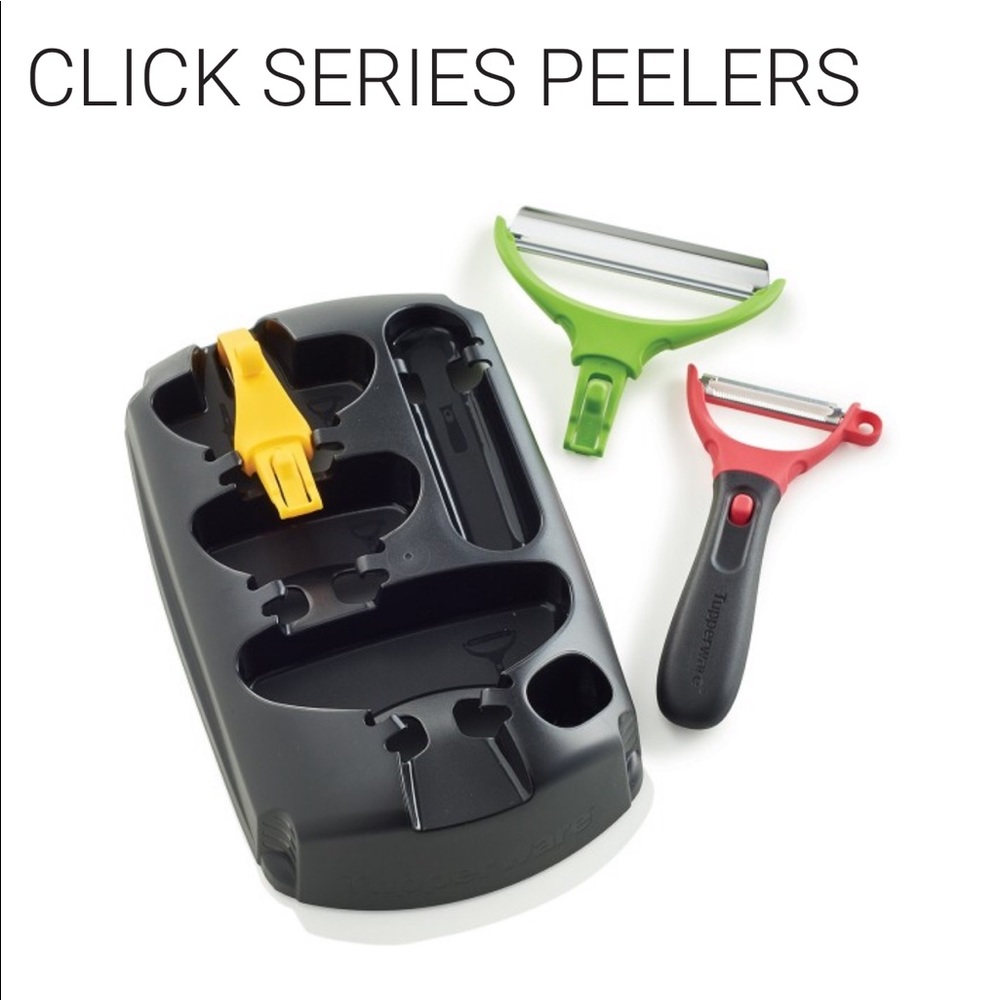 Tupperware Click Series Peelers